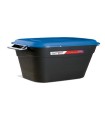 CONTENEDOR RESIDUOS 95L NEGRO/ AZUL