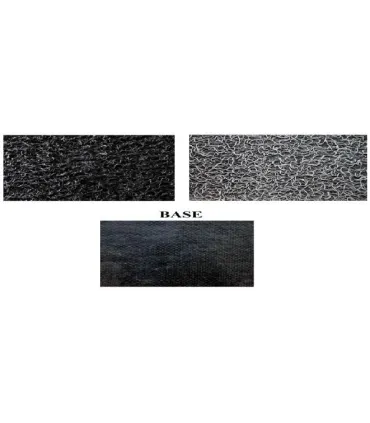 M. LINEAL RIZO LUJO NEGRO CON BASE 1220X12000X13,5 MM