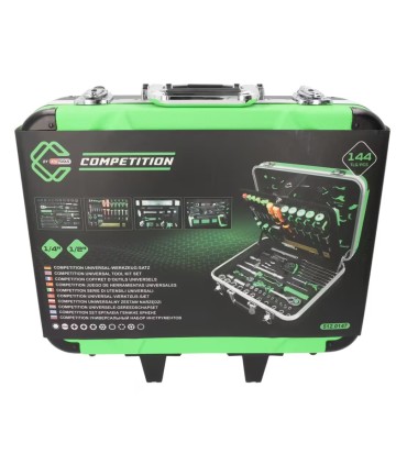 SET 147 HERRAMIENTAS UNIVERSAL KS TOOLS COMPETITION, CON RUEDAS