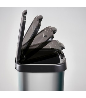 CUBO/ PAPELERA INOX 40 LTS. PEDAL+TAPA