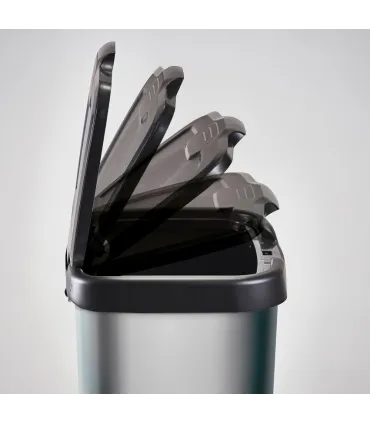 CUBO/ PAPELERA INOX 40 LTS. PEDAL+TAPA