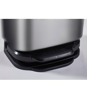 CUBO/ PAPELERA INOX 40 LTS. PEDAL+TAPA