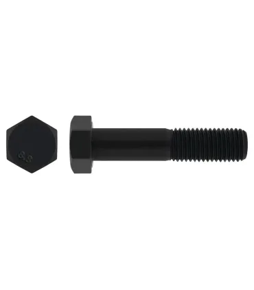 TORNILLO DIN 931 8.8 UNC NEGRO