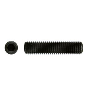 M6x50 ESPARRAGO ALLEN PLANO DIN 913 45H 14.9 ACERO NEGRO
