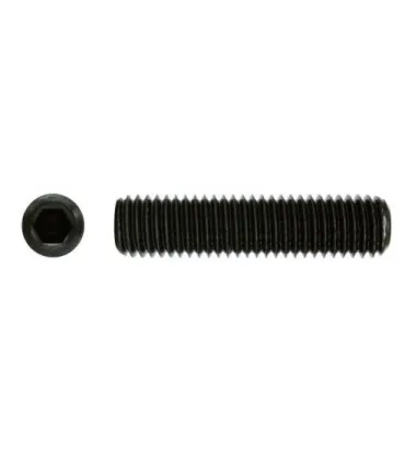 M6x50 ESPARRAGO ALLEN PLANO DIN 913 45H 14.9 ACERO NEGRO