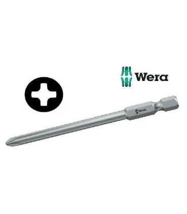 BL.PUNTA ATORNILLADOR WERA PH 1 x 89 mm LARGA