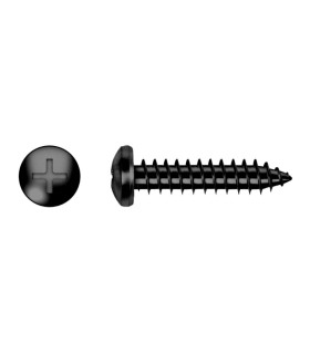 Ø 2,9x9,5 TORN. ALOMADO PHILLIPS DIN 7981 ZINCADO NEGRO
