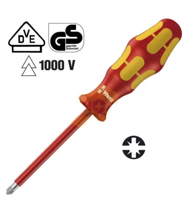 DESTOR.AISLADO WERA PZ/S-2 (PZ2 Y RANURADO)  **Especial MAGNETOTERMICOS Y DIFERENCIALES