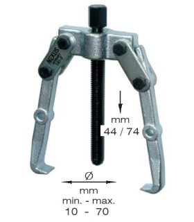EXTRACTOR 2 PATAS-OSCILANTE 44/74x70 (141-2)