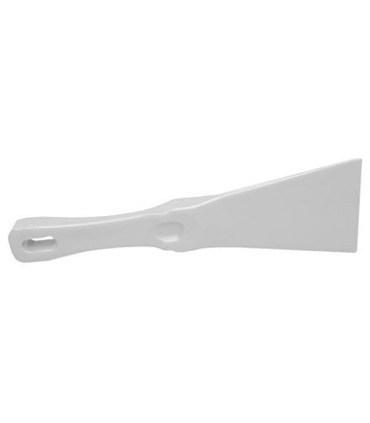 ESPATULA PLASTICO BLANCO 75X250mm