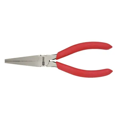 ALICATES BOCA PLANA LARGA PVC 200mm, MORDAZA 63mm