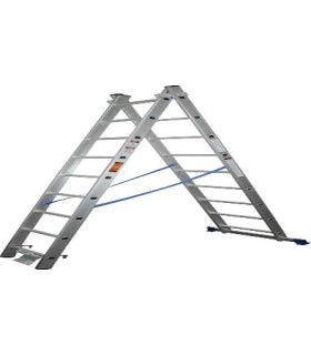 ESCALERA ALUM.TRANSFORMABLE Mod.11924 2T 3,48 Mtrs