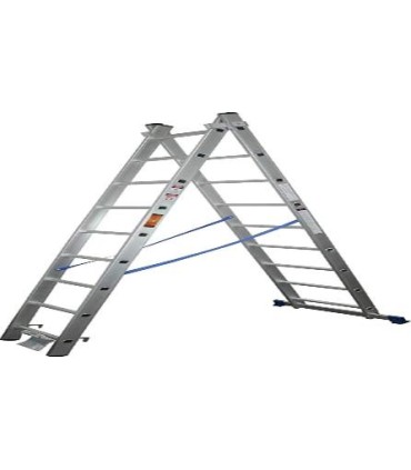 ESCALERA ALUM.TRANSFORMABLE Mod.11924 2T 3,48 Mtrs