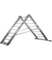 ESCALERA ALUM.TRANSFORMABLE 2T 14+14 4,08 Mtrs