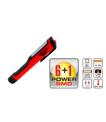 LINTERNA INSPECCION 7 LEDS IMAN C/PILAS KS TOOLS