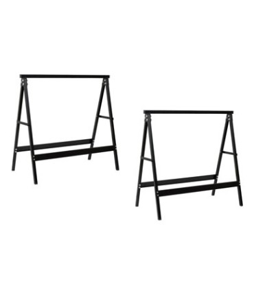 PAREJA 2 CABALLETES METALICO 780x400 ALTO 740MM