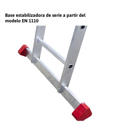 ESCALERA ALUM 1 TRAMO 20 PELD 5,50Mt EN1119