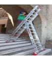 ESCALERA TRANSF. 3 TRAMOS 14+15+15 TIJ.TJO 8,5 EXT.10,5Mt PELDAÑO ANCHO