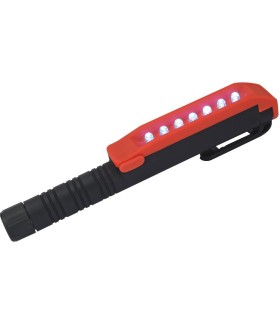 LINTERNA INSPECCION 8 LEDS IMAN (PILAS NO INCLUIDAS)