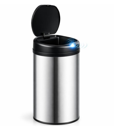 CUBO/ PAPELERA INOX 50 LTS APERTURA AUTOMATICA