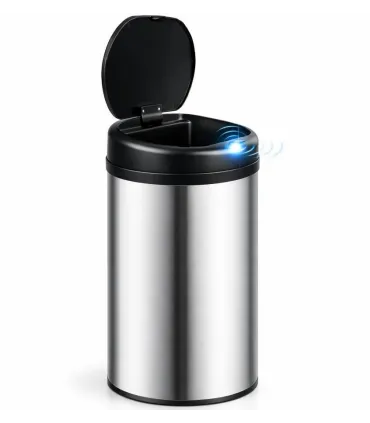 CUBO/ PAPELERA INOX 50 LTS APERTURA AUTOMATICA