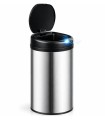 CUBO/ PAPELERA INOX 50 LTS APERTURA AUTOMATICA