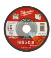 UD DISCO 125x0,80x22 MILWAUKEE CORTE METAL EXTRA FINO