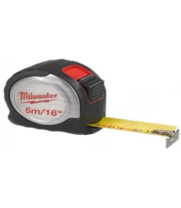 FLEXOMETRO MILWAUKEE INOX 5 METROS C/FRENO