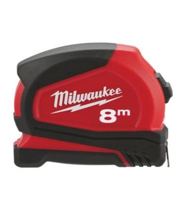 FLEXOMETRO MILWAUKEE-PRO 8Mx25mm C/FRENO