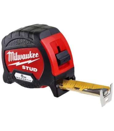 FLEXOMETRO MILWAUKEE PLADUR IMAN 5M x27mm C/FRENO