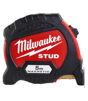 FLEXOMETRO MILWAUKEE PLADUR IMAN 5M x27mm C/FRENO