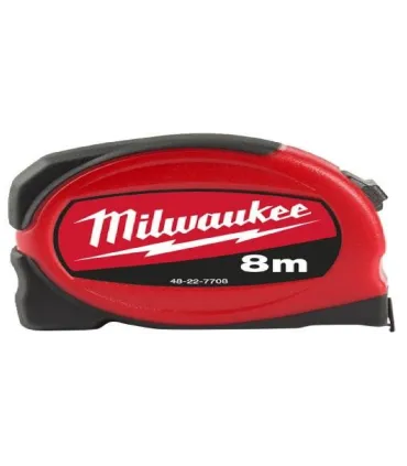 FLEXOMETRO MILWAUKEE-SLIM 8M x25mm Freno