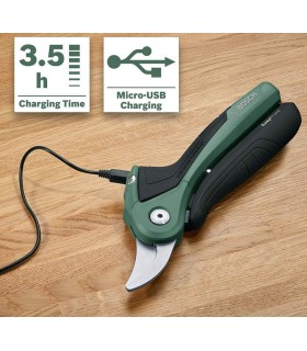 TIJERA ASISTIDA A BATERIA BOSCH Ø25mm, BAT.LITIO 3,6V