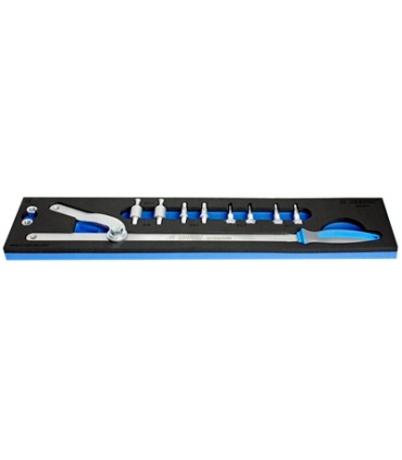 LLAVE COMPAS PUNTOS 525MM Ø5,5/7,7/9,7/11,7/17,8MM