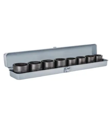 JUEGO 8 LLAVES VASO IMPACTO 3/4"
