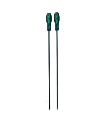 JUEGO 2 DESTORN. EXTRA LARGOS PLANO+PH2 L 450MM