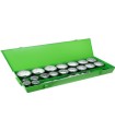 JUEGO LLAVES VASO 1"-22 PCS JBM 36-80MM HEX