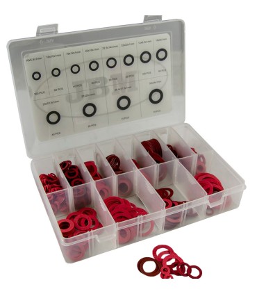 ESTUCHE 600 ARANDELAS FIBRA -CARTON PRENSADO-