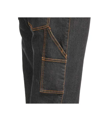 PANTALÓN VAQUERO NEGRO JUBA EXPLORER