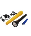 LINTERNA RECARGABLE SUPERLED C/ CONO SEÑALIZACION AMARILLO