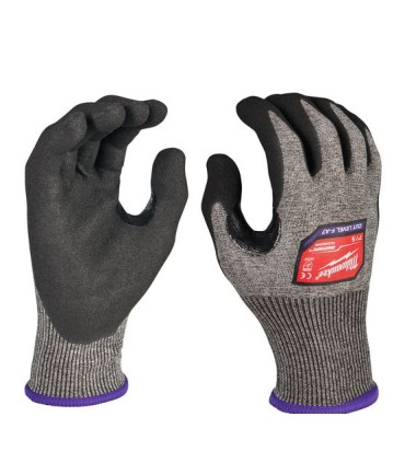 GUANTES ANTICORTE NITRILO 4x43F DE ALTA DESTREZA -T L / 9