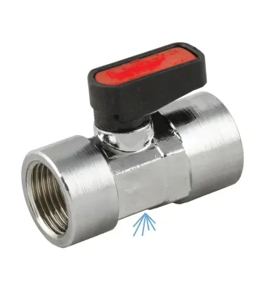 MINI VALVULA BOLA CON DESCARGA 3/8" 6600