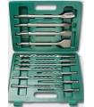 KIT 9 BROCAS+4 CINCELES SDS PLUS