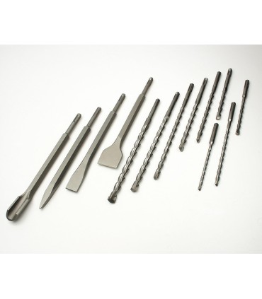 KIT 9 BROCAS+4 CINCELES SDS PLUS