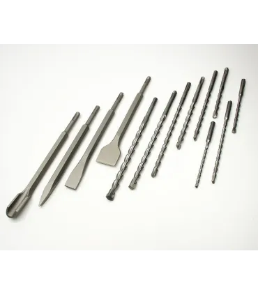 KIT 9 BROCAS+4 CINCELES SDS PLUS