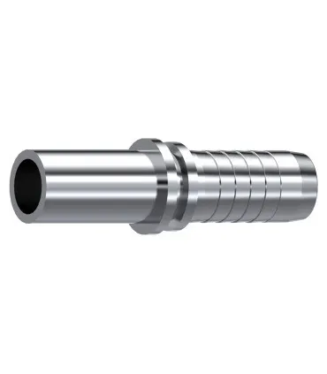 ESPIGA LISA RECTA TUBO EN PULGADAS INOX Ø 6.4 DN 1/4"