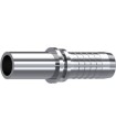 ESPIGA LISA RECTA TUBO EN PULGADAS INOX Ø 6.4 DN 1/4"