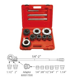 ESTUCHE TERRAJAS ROSCAR 1"1/4-2" BSPT