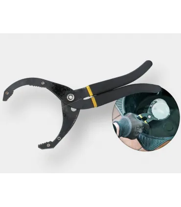TENAZA TUBO/ LLAVE FILTRO L 290mm/Cap.80-120mm