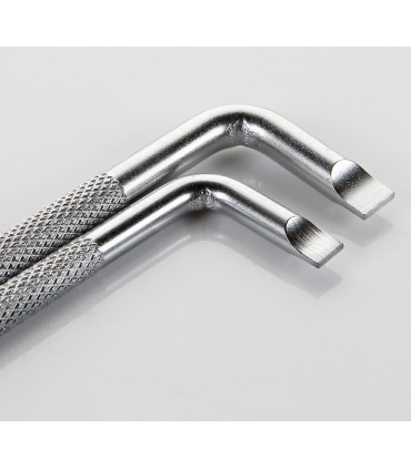 PAREJA DESTOR. DOBLE CODO PLANO 5mm+PH1 y 6mm+PH2